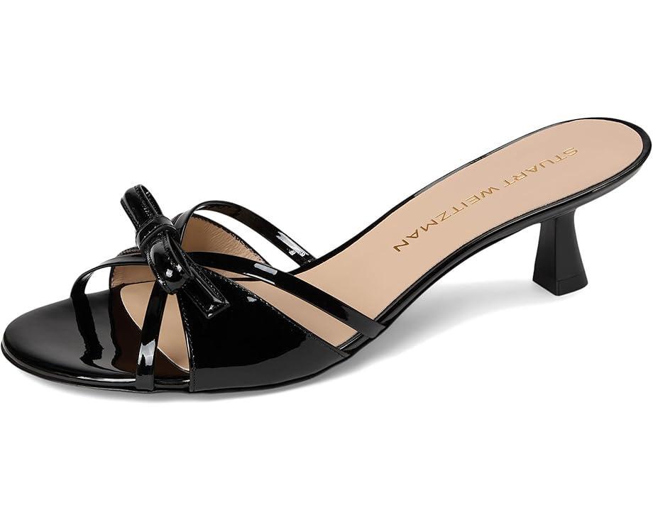 Carolina Pebbled Leather Kitten Heel Sandals Product Image