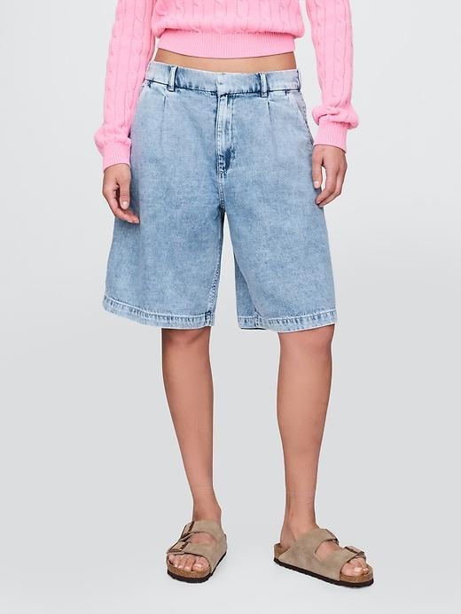 365 High Rise UltraSoft Longline Trouser Shorts Product Image