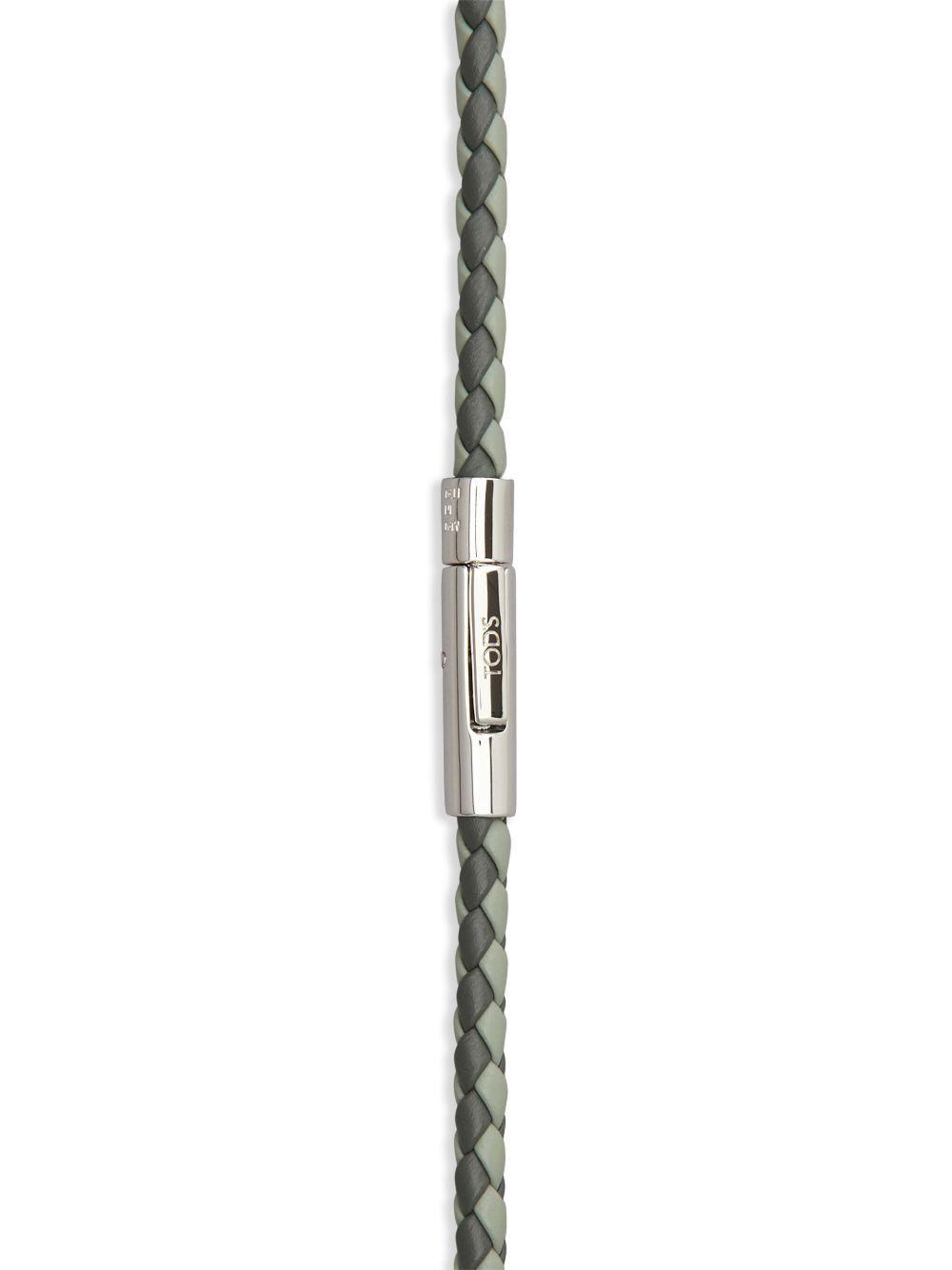 two-tone braided bracelet  Product Image