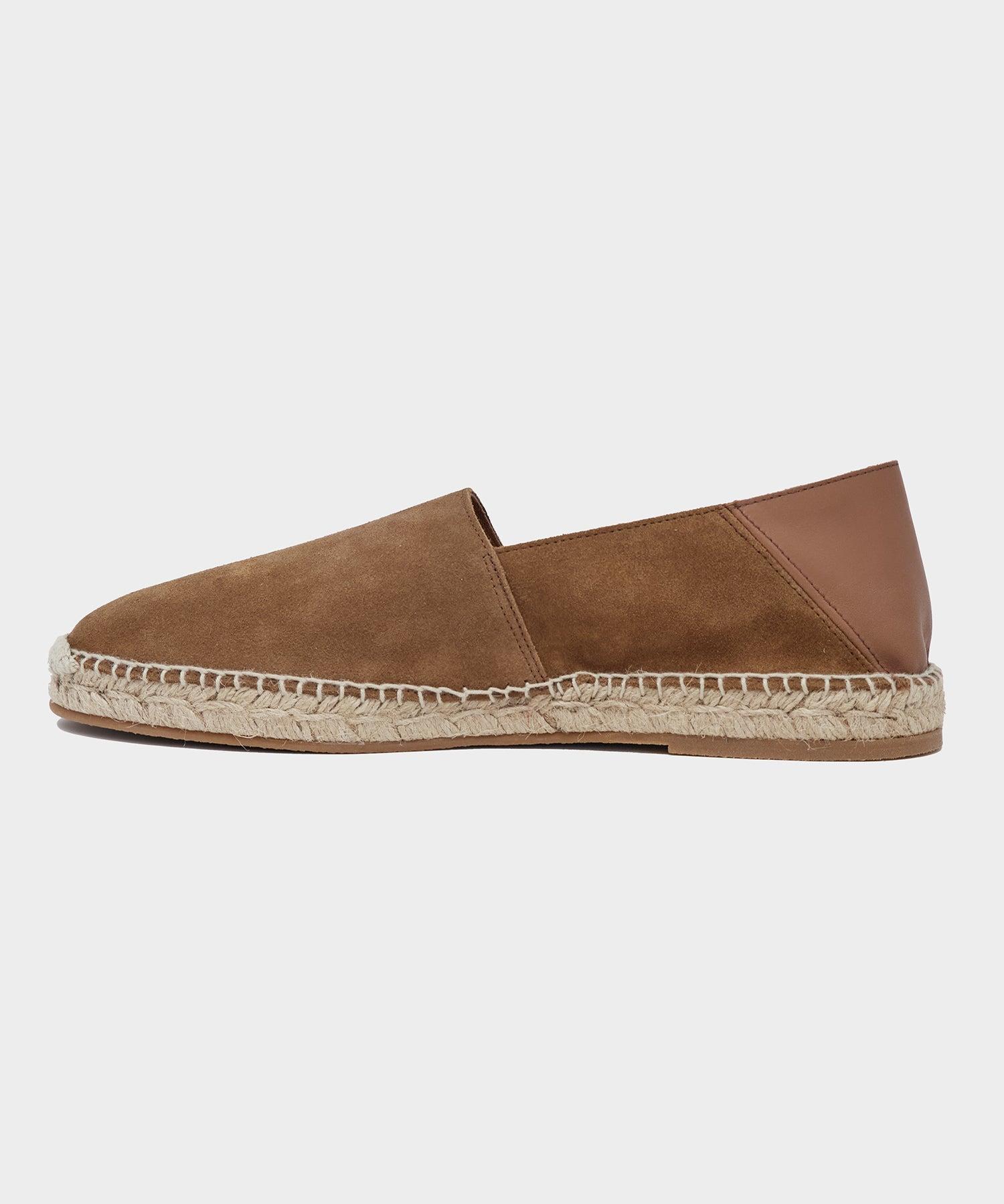 Nomad Suede Espadrille in Tobacco Product Image