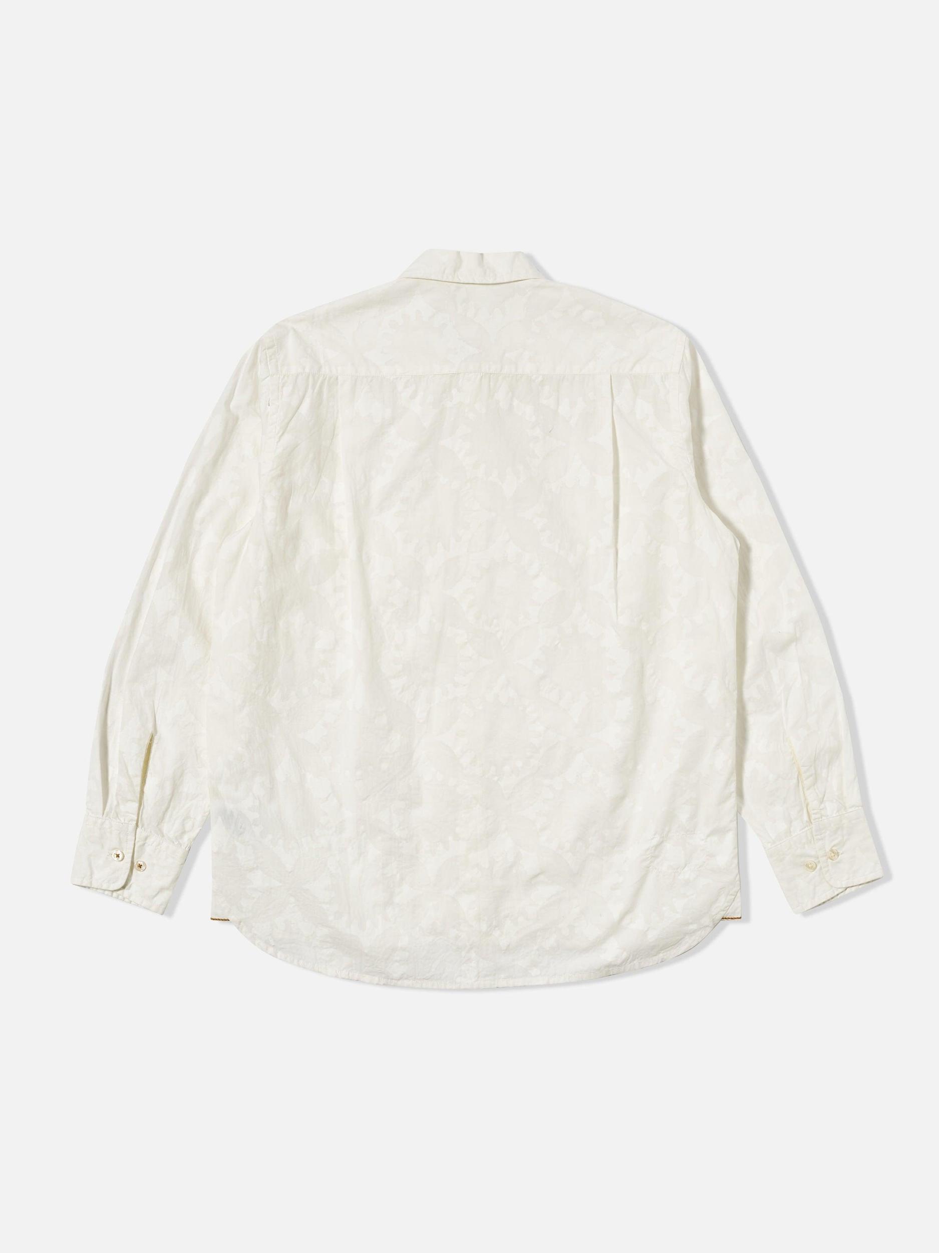 Universal Works Field Shirt in Ecru Sun Print Poplin Product Image