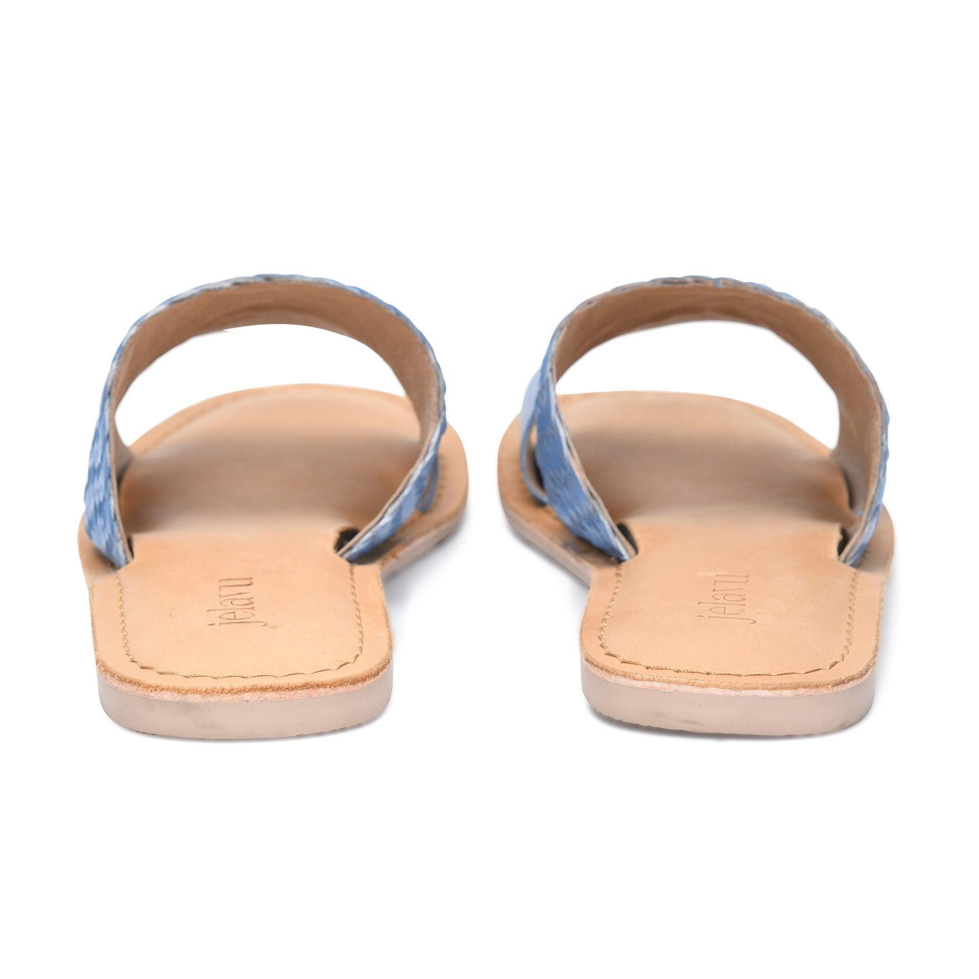 Camilla - Cool Blue Sandals Product Image