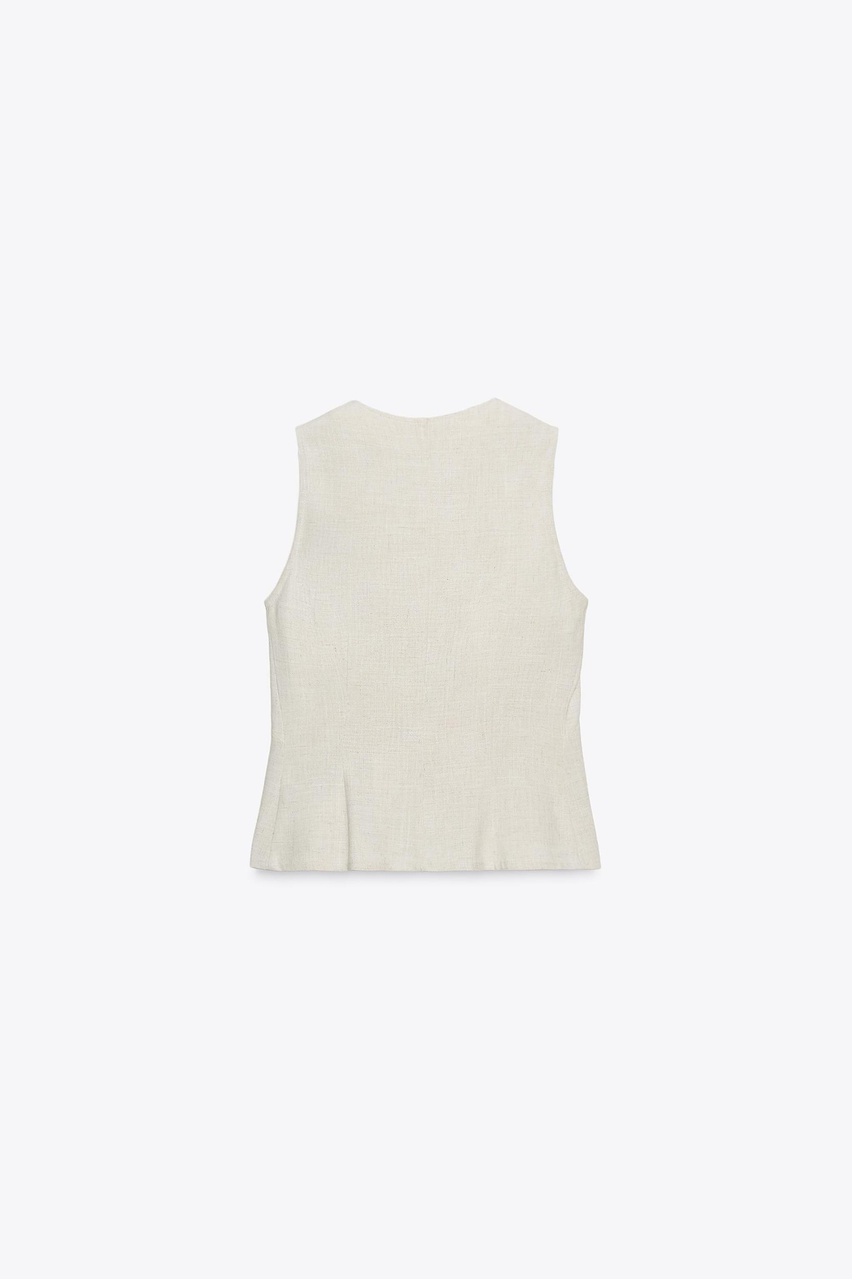 LINEN BELTED CULOTTES Product Image