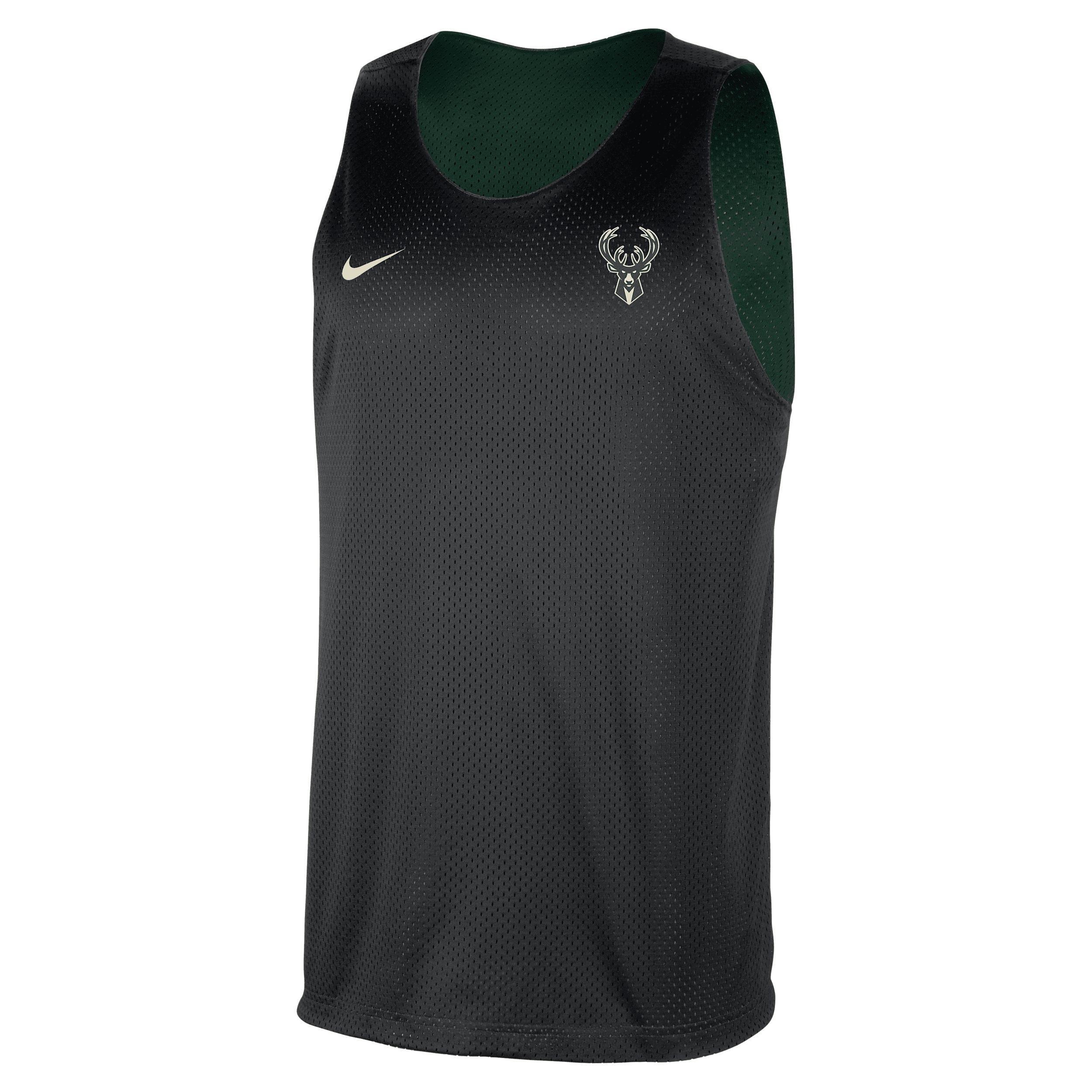 Milwaukee Bucks Courtside Nike Men's NBA Mesh Practice Jersey Product Image