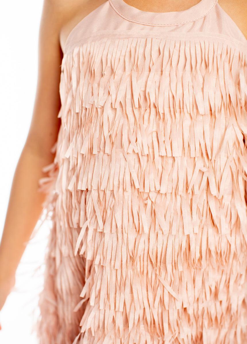 Caleo Dress in Blush Girls Product Image