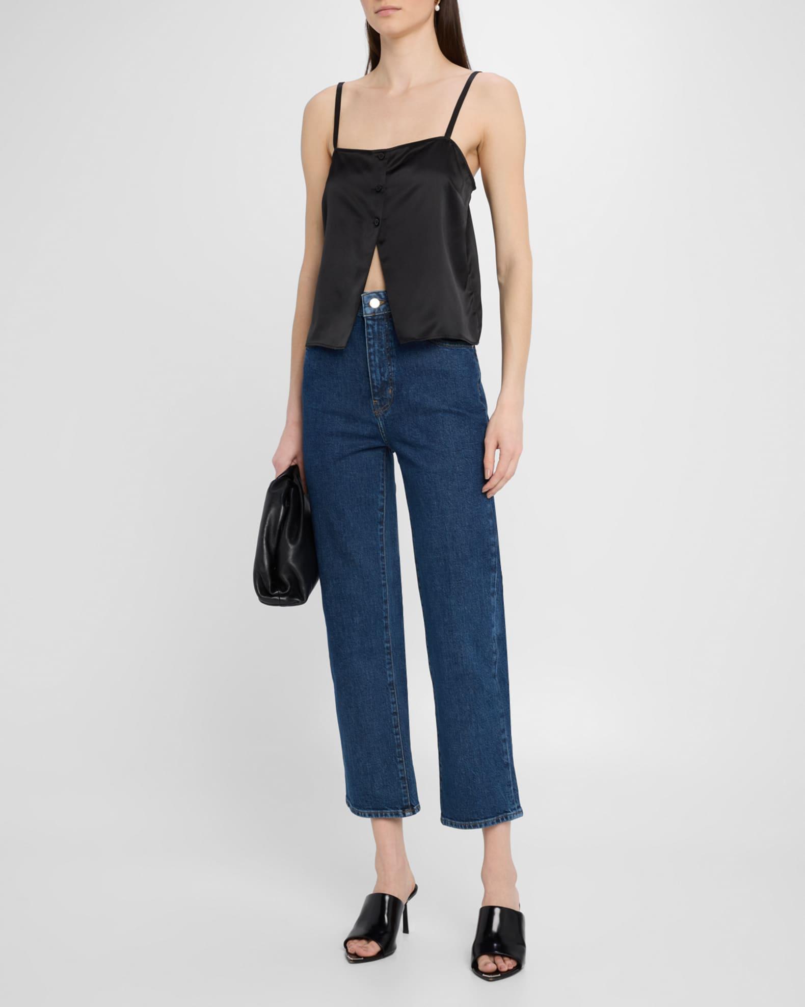 The Silk Button Cami Top  Product Image