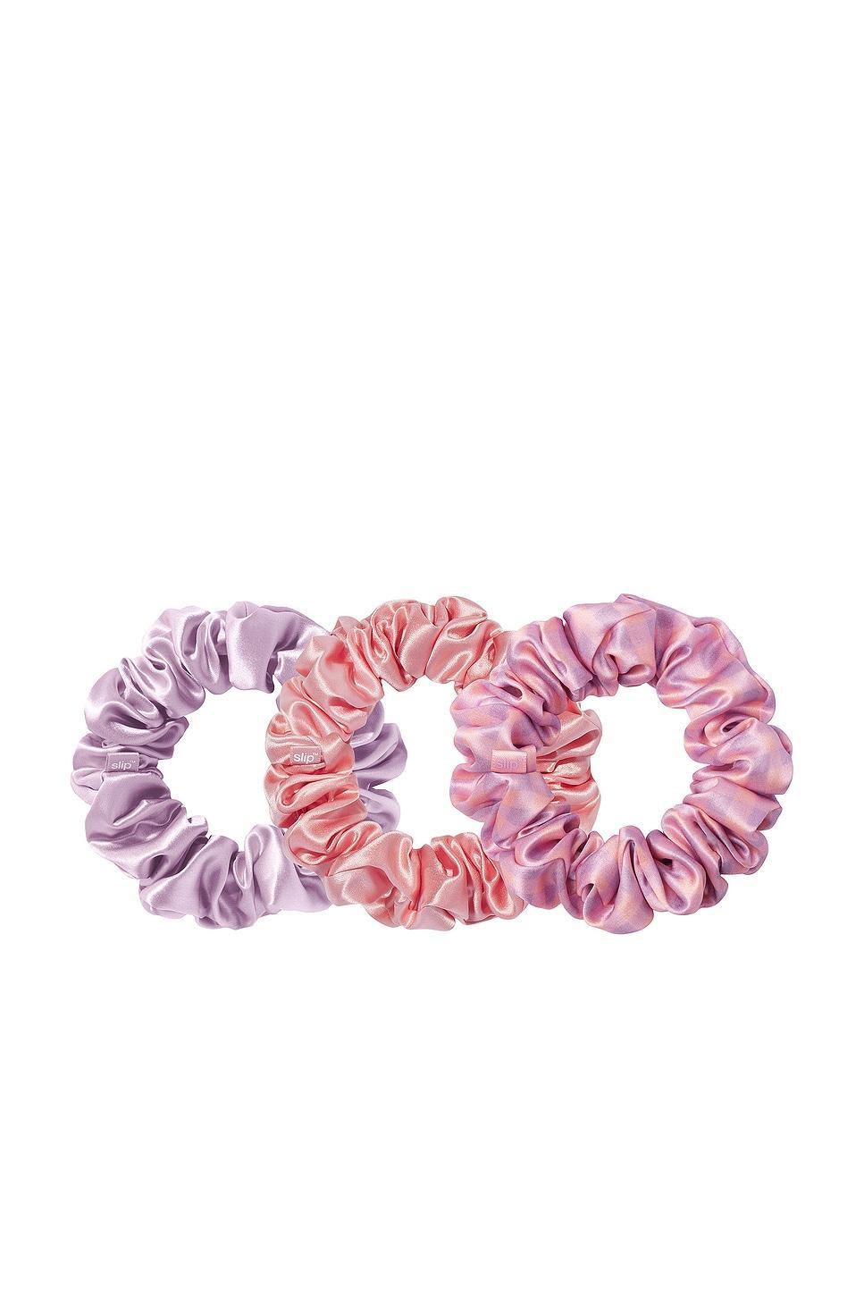 Large Skinny Scrunchies Set Of 3 slip Product Image