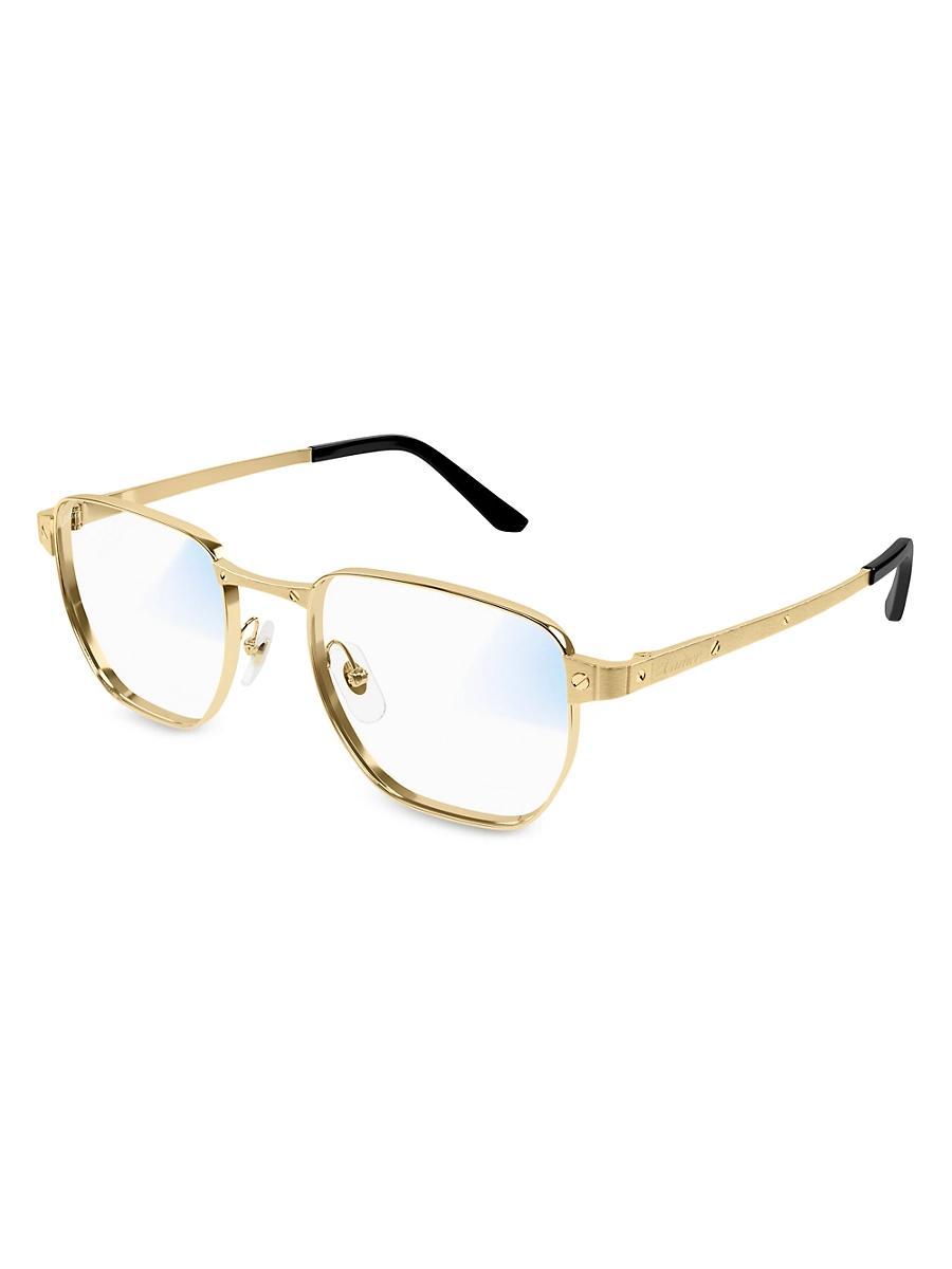 Mens Santos Classic 53MM Blue-Block Navigator Sunglasses Product Image