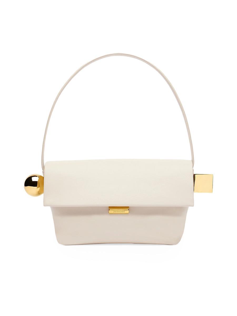 Womens Le Rond Carr Leather Shoulder Bag Product Image