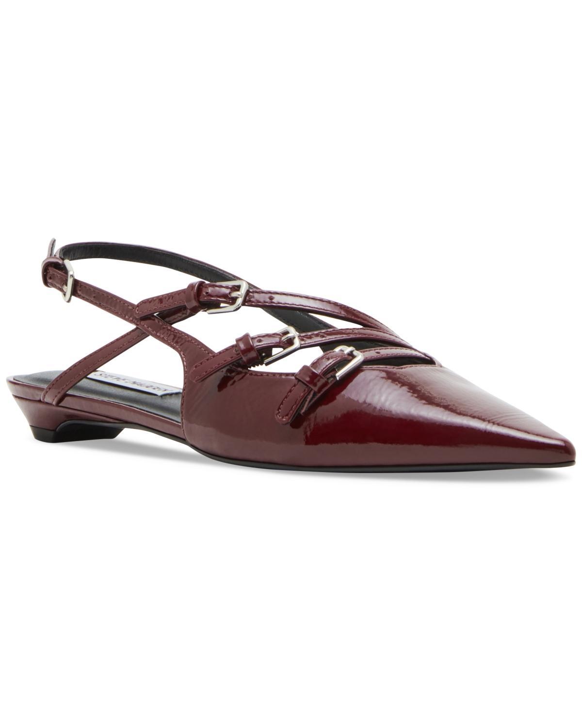 Steve Madden Peony Patent) Women's Slippers Product Image