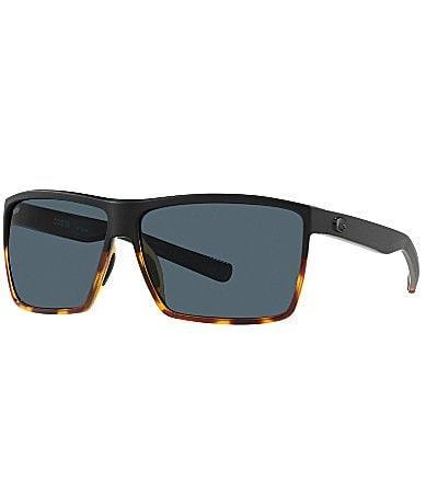 Costa Mens Rincon Polarized Rectangle Sunglasses Product Image