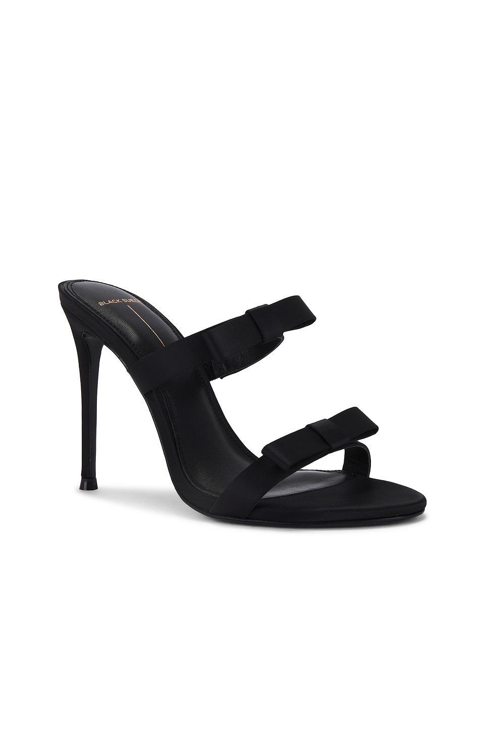 Chic 100 Mule BLACK SUEDE STUDIO Product Image