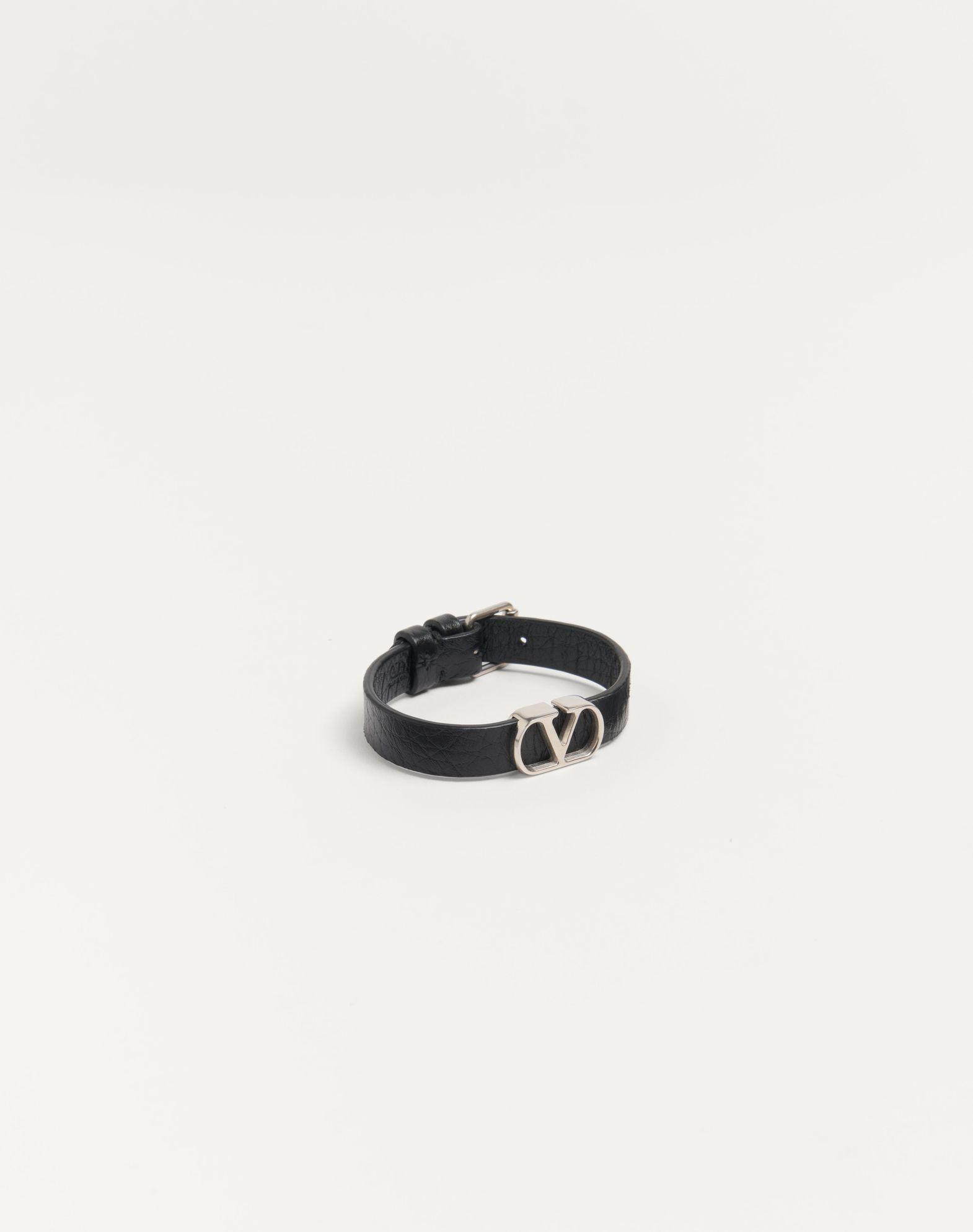 Vlogo Signature Grainy Calfskin Bracelet Product Image