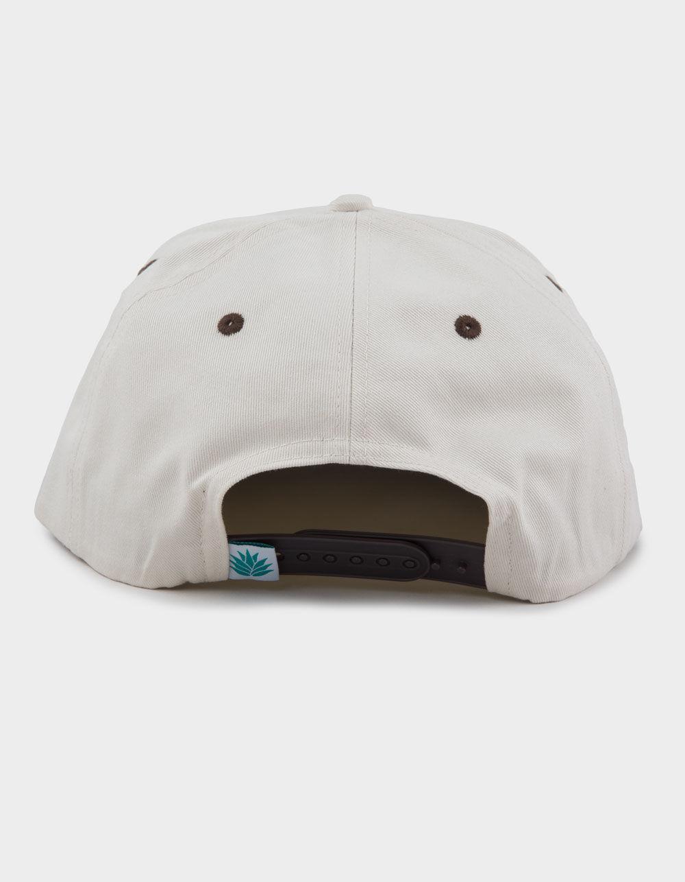 SENDERO PROVISIONS CO. Western Show 5 Panel Snapback Hat - CREAM Product Image