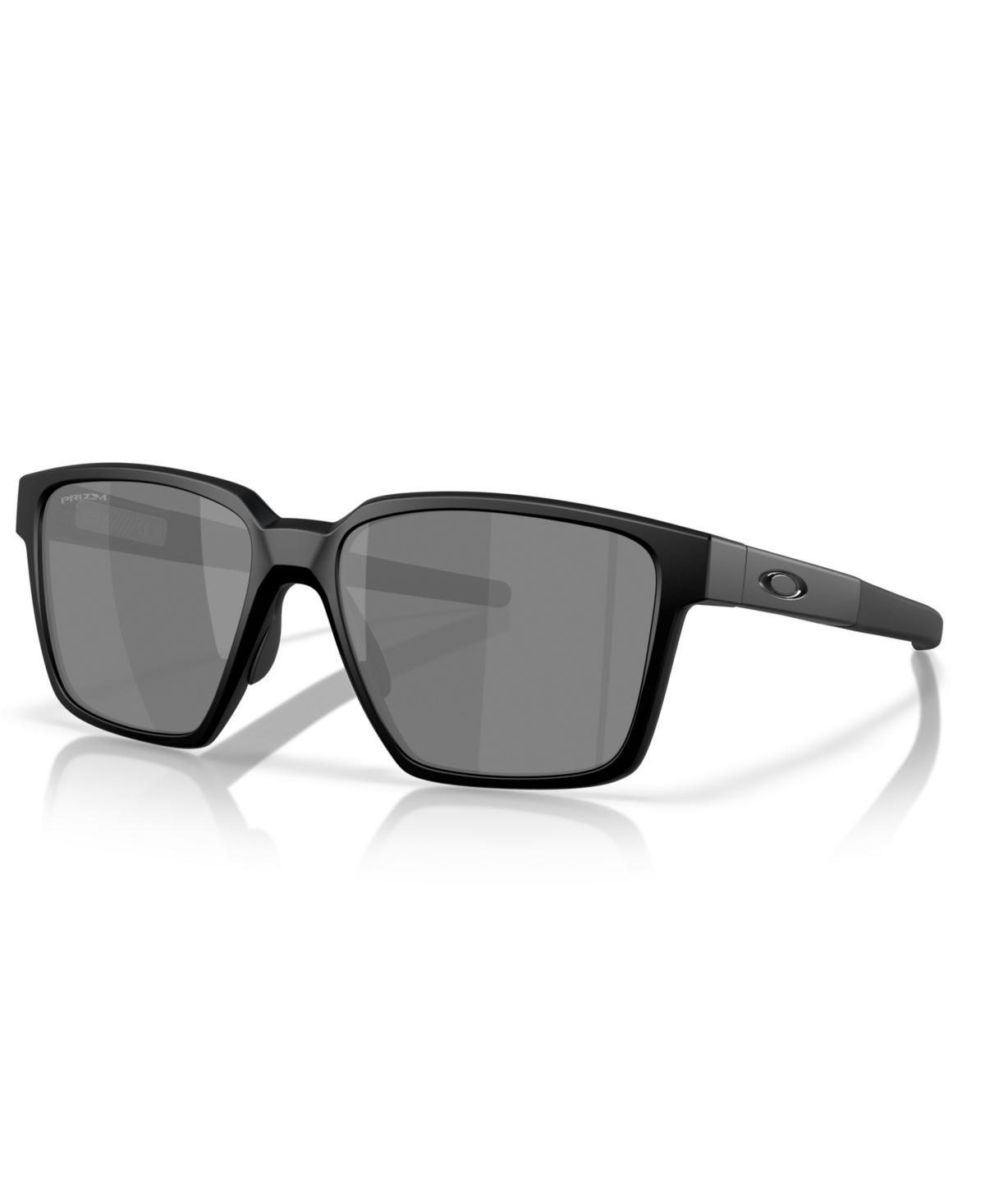 Men's Oakley OO9430 Actuator Square 57mm Sunglasses, Matte Black Product Image