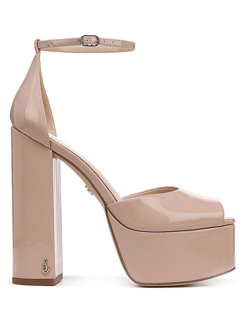 Sam Edelman Womens Kori Flora High Heel Platform Sandals Product Image