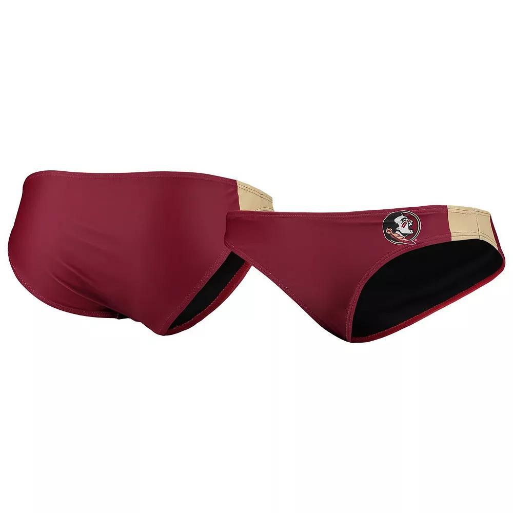 Women's FOCO Garnet Florida State Seminoles Wordmark Bikini Bottom, Size: Medium, Red Product Image