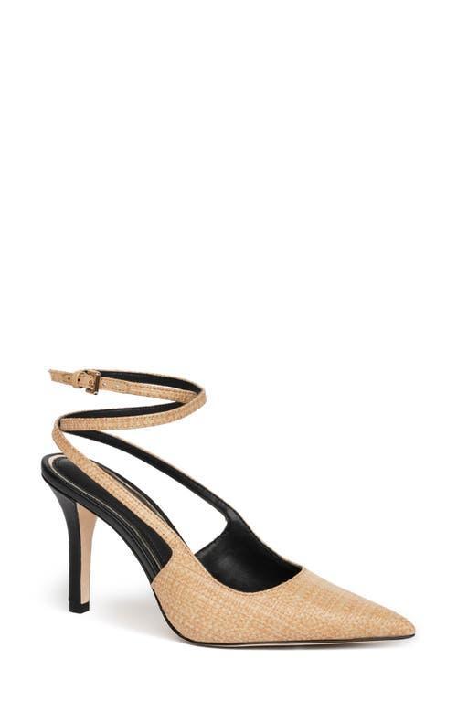 Paige Womens Sawyer Ankle Wrap Pointed Toe Pumps Product Image