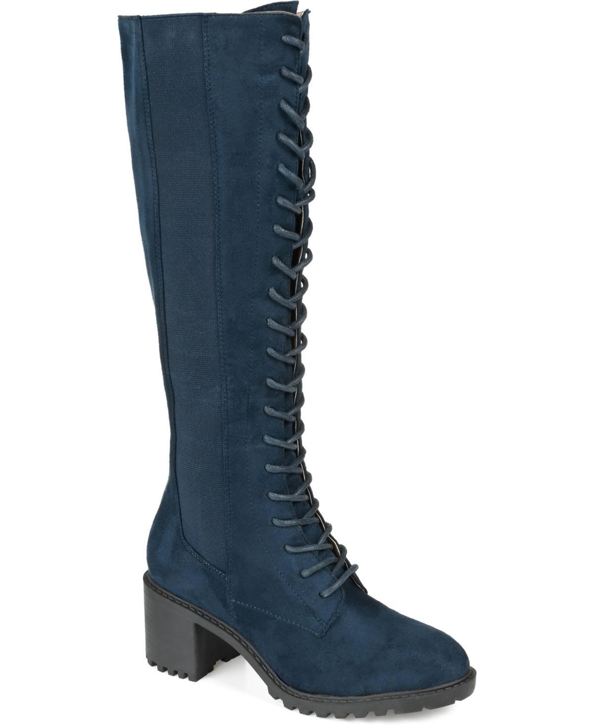 LifeStride Olympia Women's High Shaft Riding Boots, Size: 7.5 Wide, Chicory Stretch Product Image