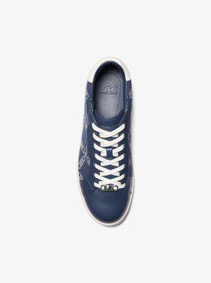 Keating Empire Logo Jacquard and Leather Sneaker Product Image