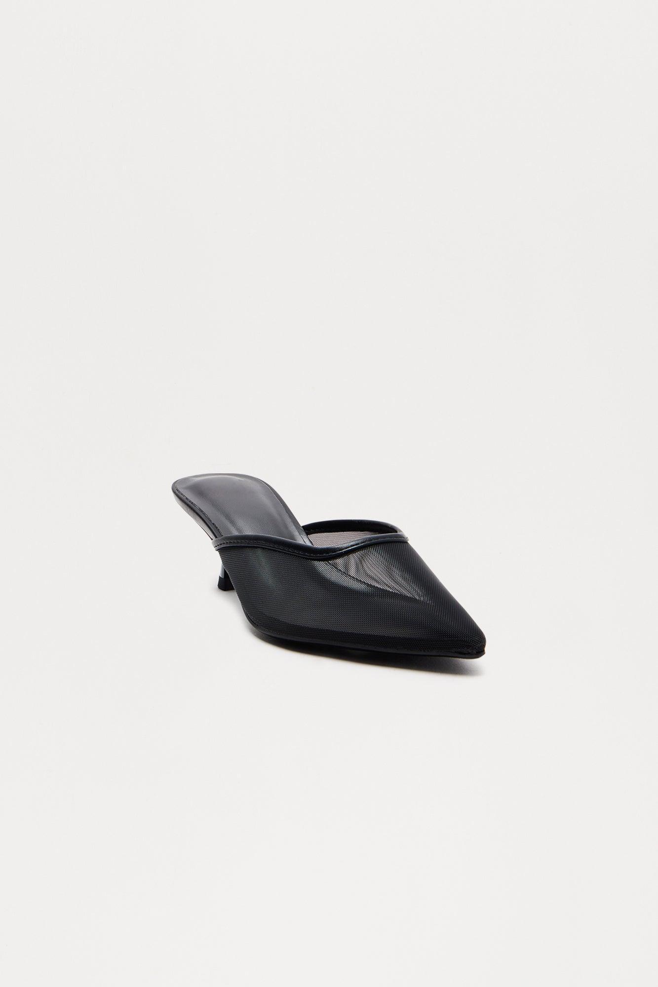 Extra Kitten Heel Pumps - Black Product Image
