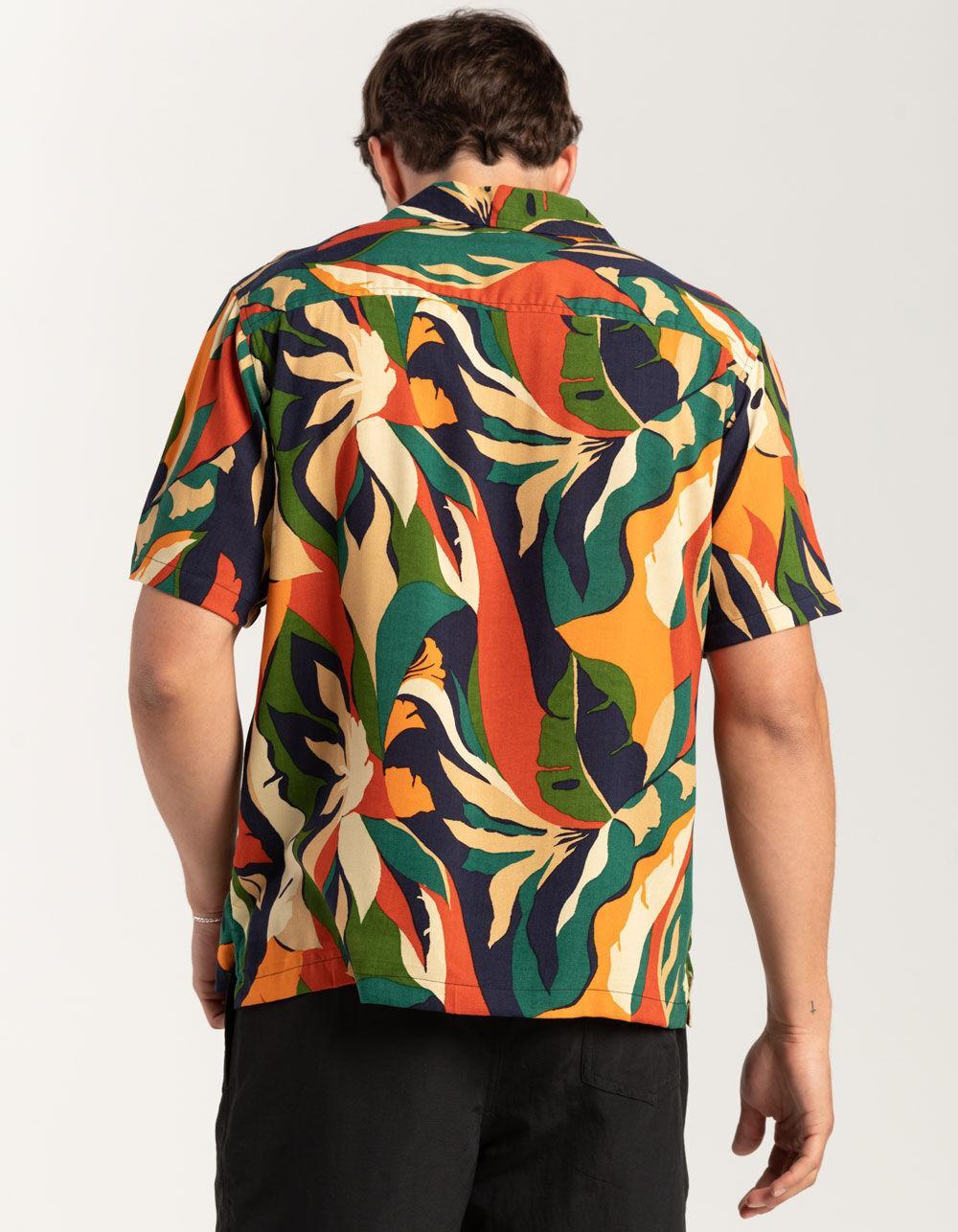 RSQ Mens Tropical Button Up Shirt Product Image