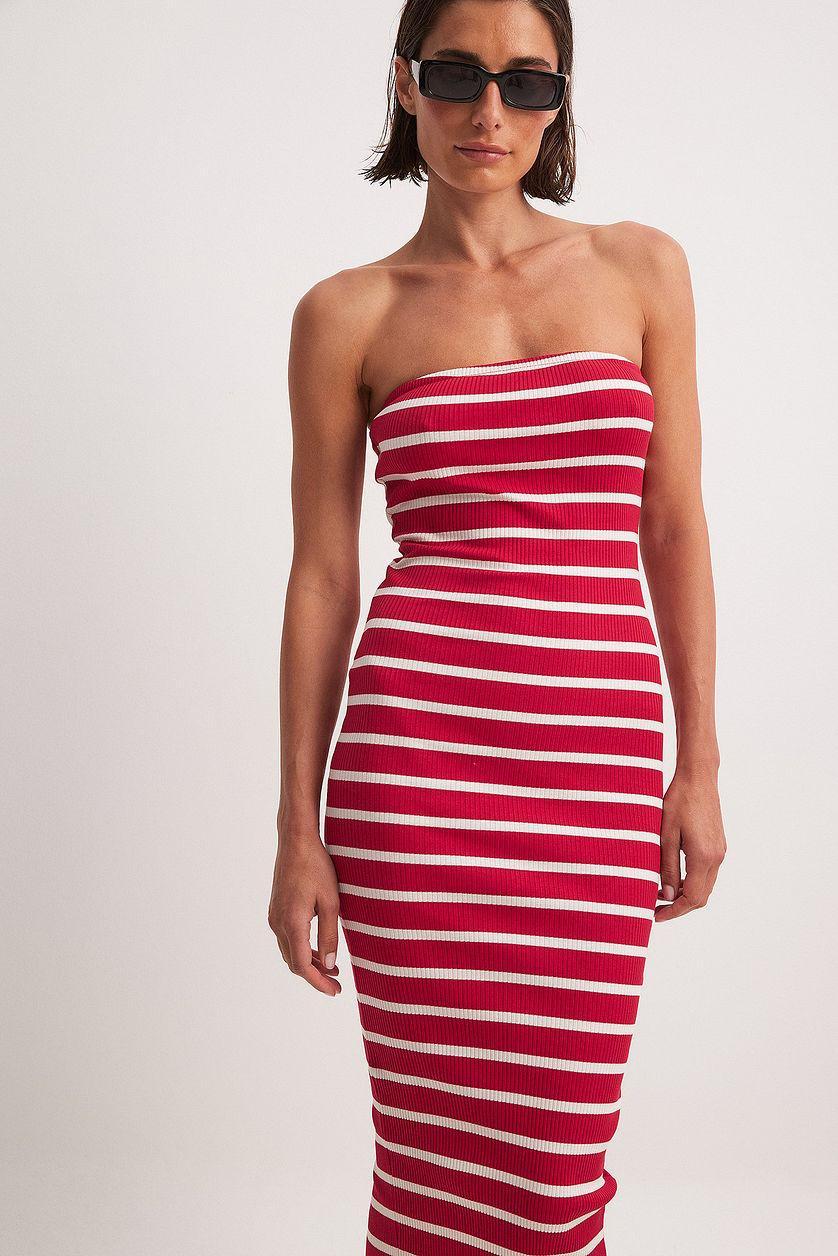Jersey Rib Tube Maxi Dress Product Image