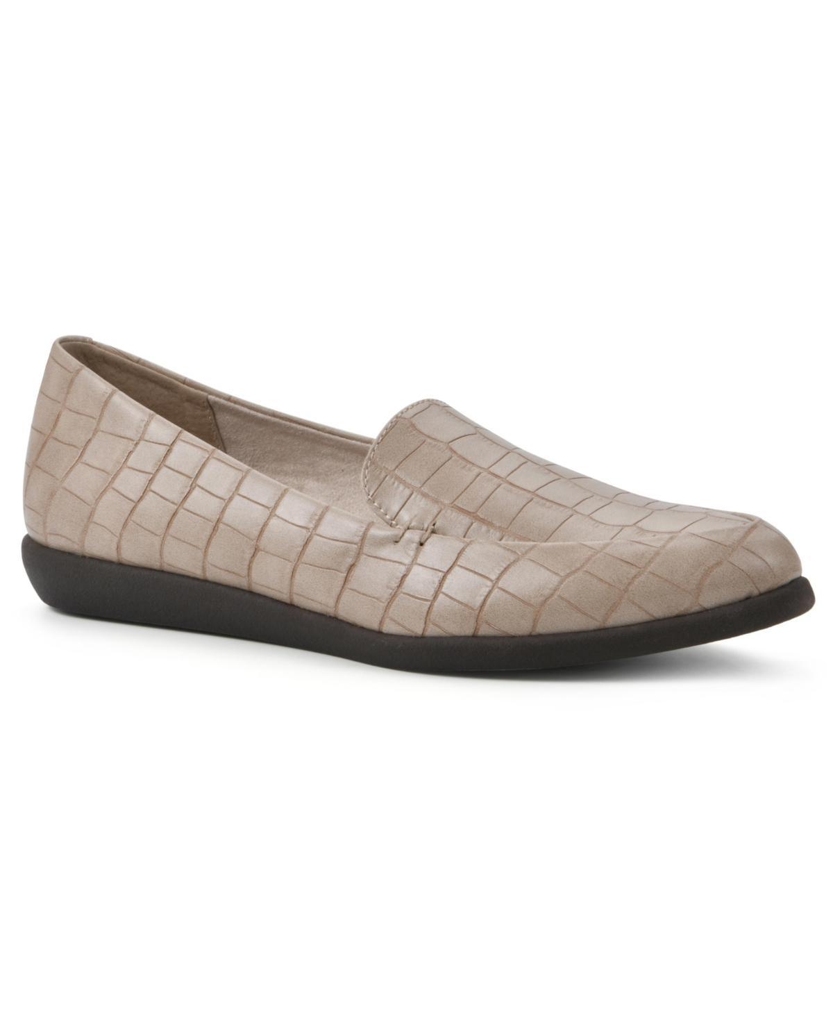 Cliffs by White Mountain Mint Women's Loafers, Size: 6, Black Croco Product Image