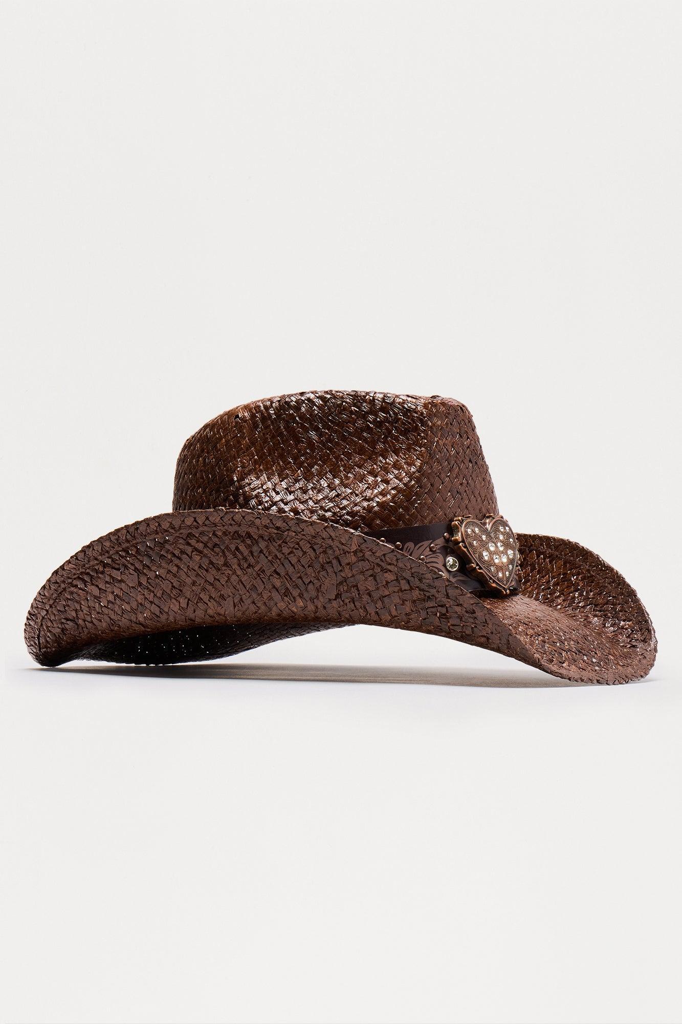 Crazy In Love Cowboy Hat - Brown Product Image