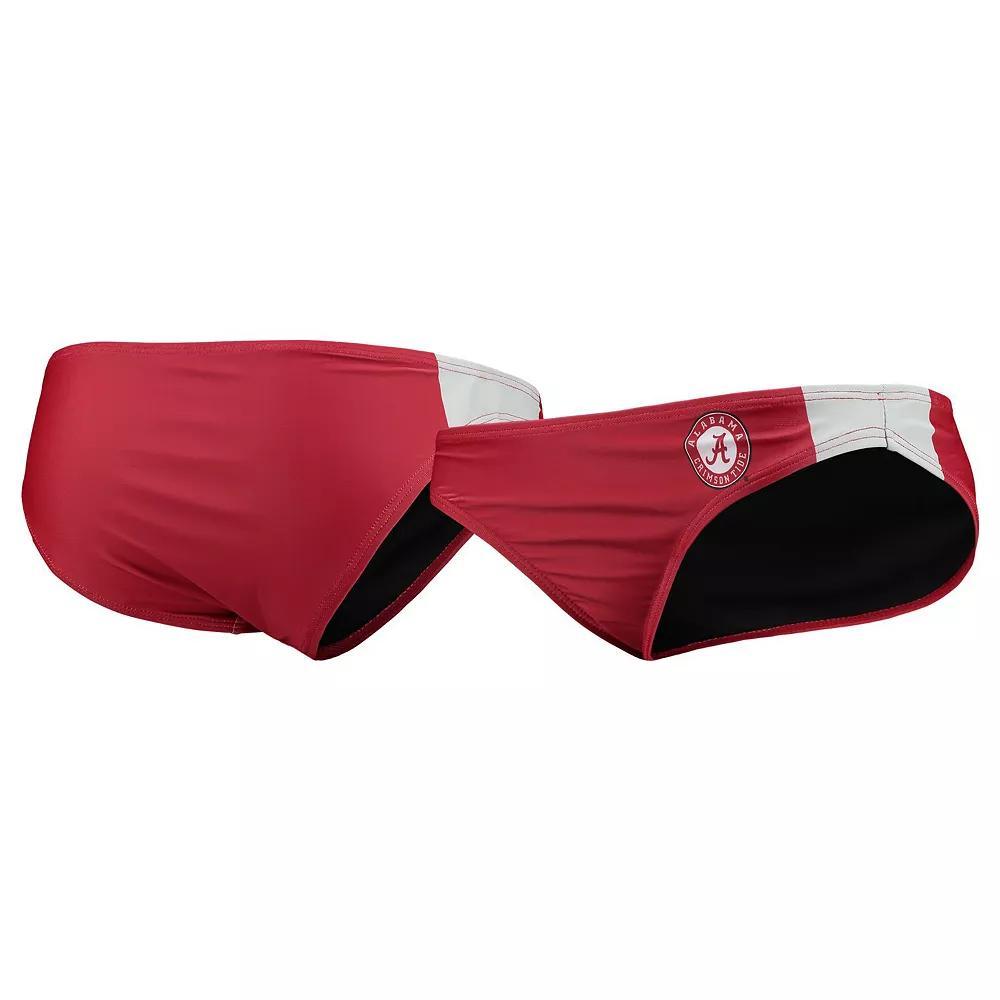 Women's FOCO Crimson Alabama Crimson Tide Wordmark Bikini Bottom, Size: Small, Red Product Image