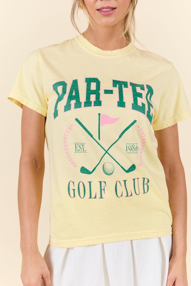 Par-Tee Golf Club Yellow Graphic Tee SALE Product Image