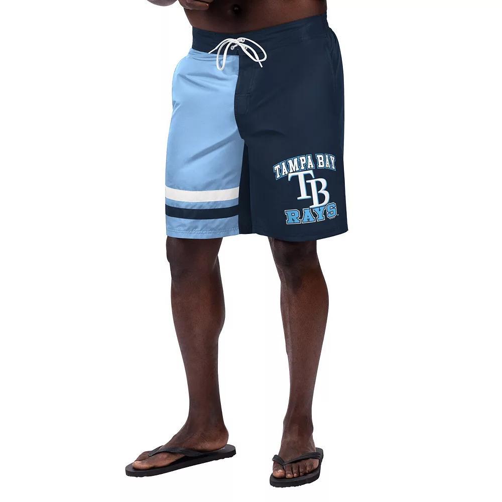 Men's G-III Sports by Carl Banks Navy Tampa Bay Rays Anchor Swim Trunks, Size: Medium, Blue Product Image