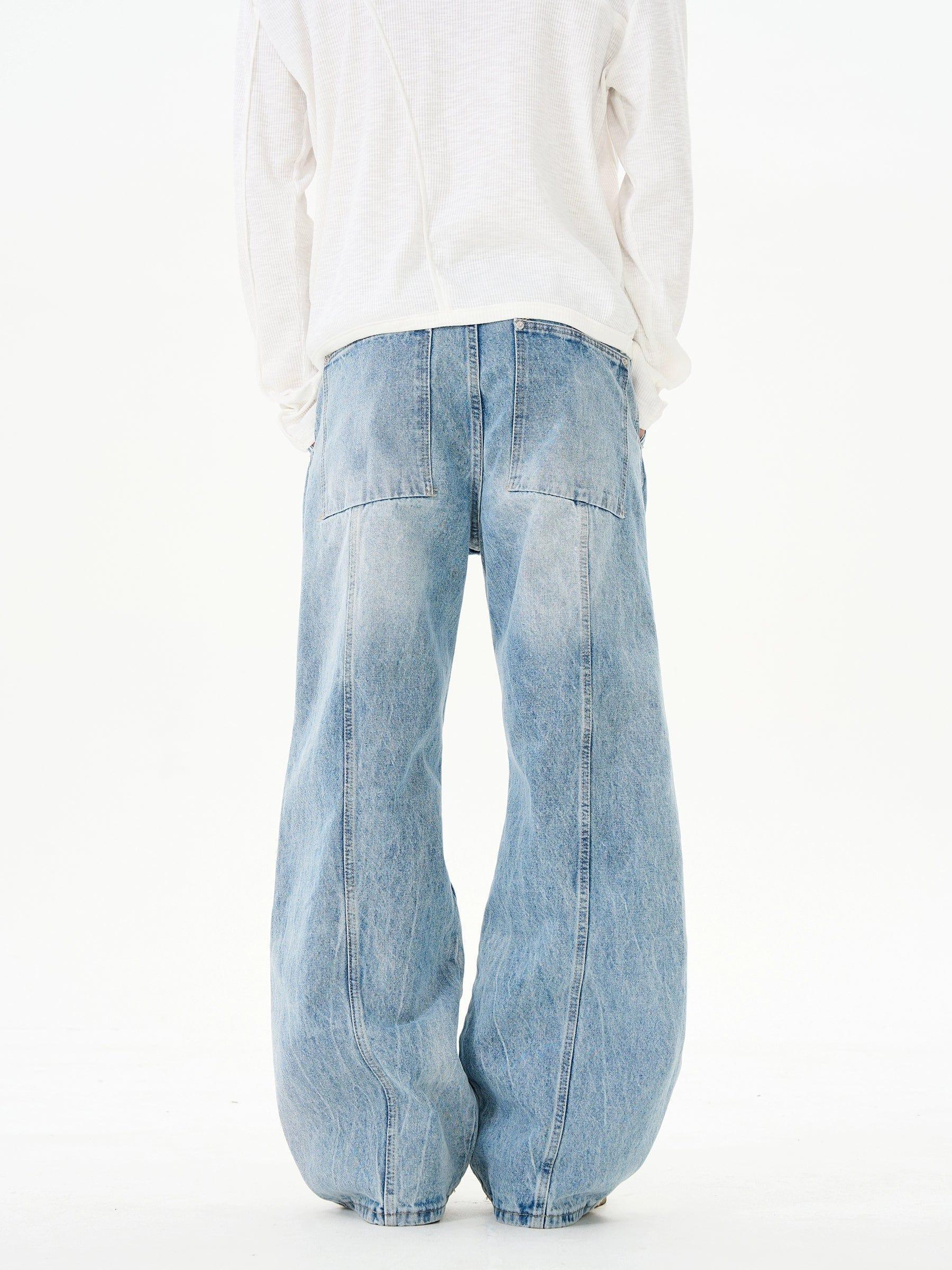 RT No. 12206 BLUE SCIMITAR DENIM JEANS Product Image