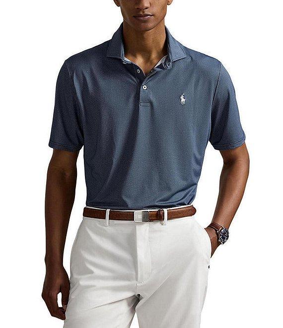 Polo Ralph Lauren RLX Golf Classic Fit Stripe Performance Stretch Short Sleeve Polo Shirt Product Image