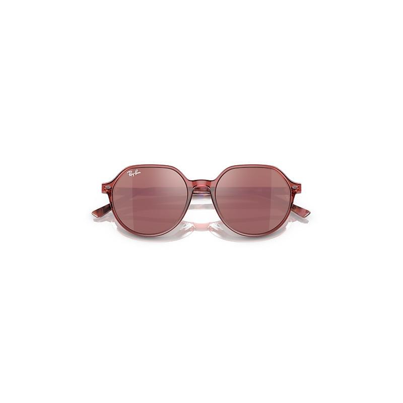 Ray-Ban New Round Sunglasses Frame Blue Lenses Product Image