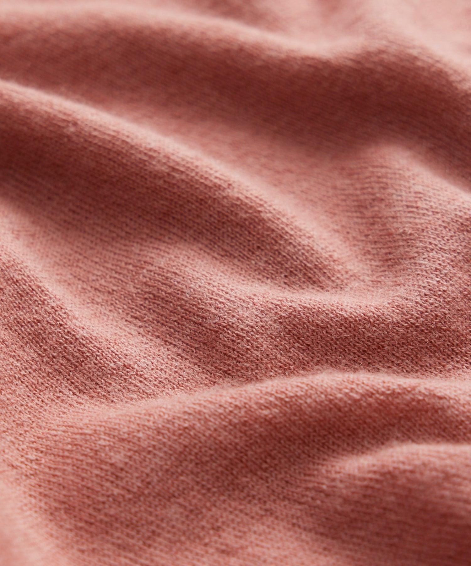 Cashmere Pocket Tee in Salmon Product Image