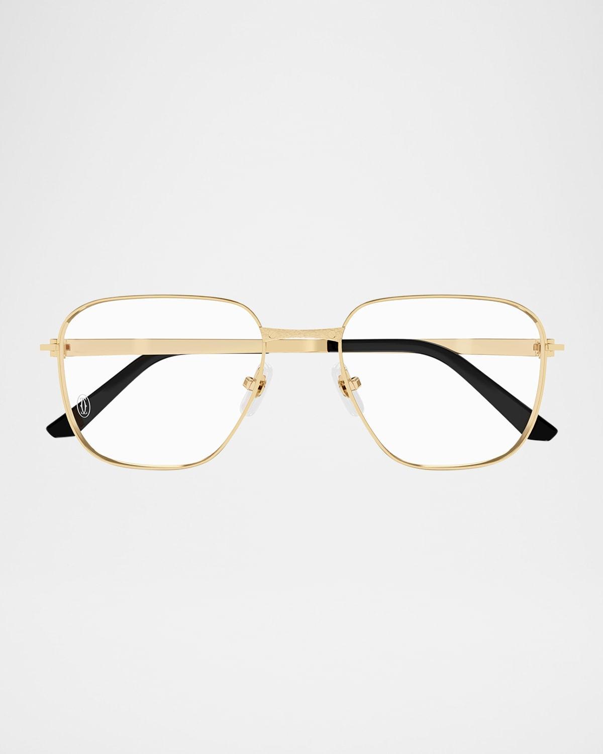 Mens Santos Classic 56MM Square Optical Glasses Product Image