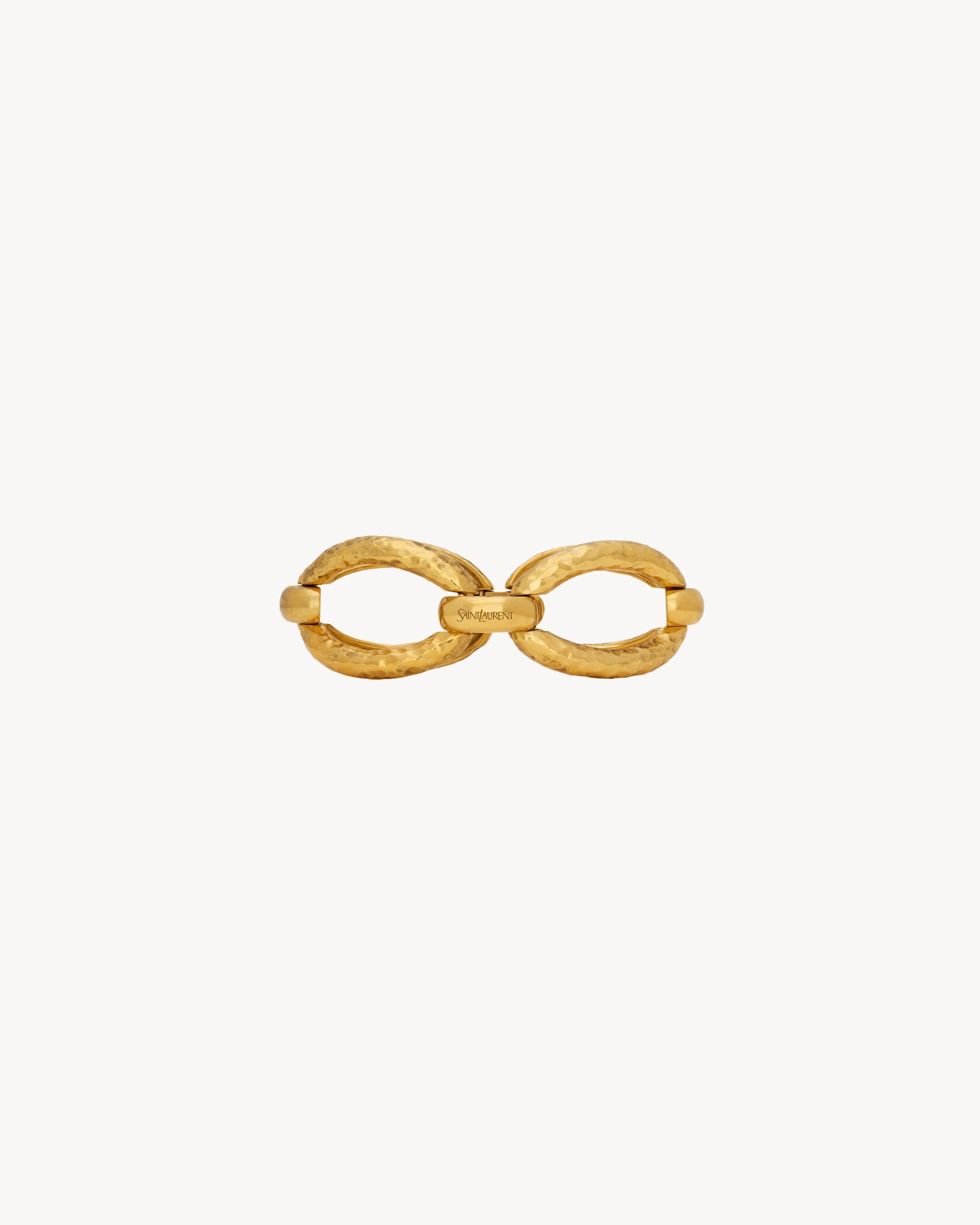 OVAL CHAIN BRACELET IN METAL Product Image