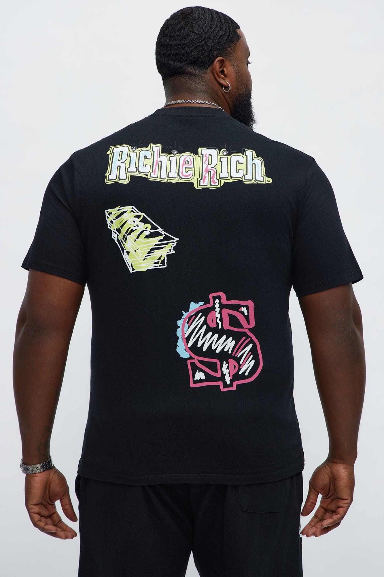 Richie Rich $ign Short Sleeve Tee - Black Product Image