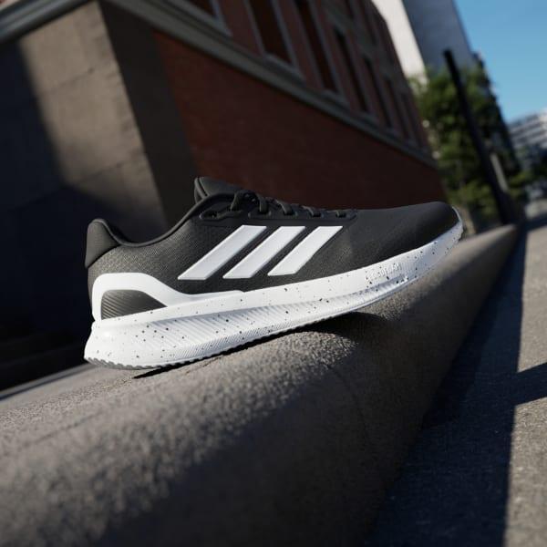 adidas Runfalcon 5 Running Shoes Cloud White 8 Mens Product Image