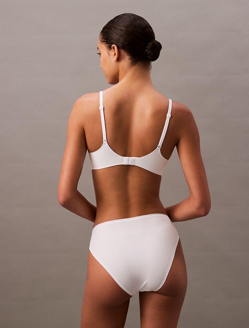 Calvin Klein Women's Perfectly Fit Push Up Plunge Bra - White - 32A Product Image