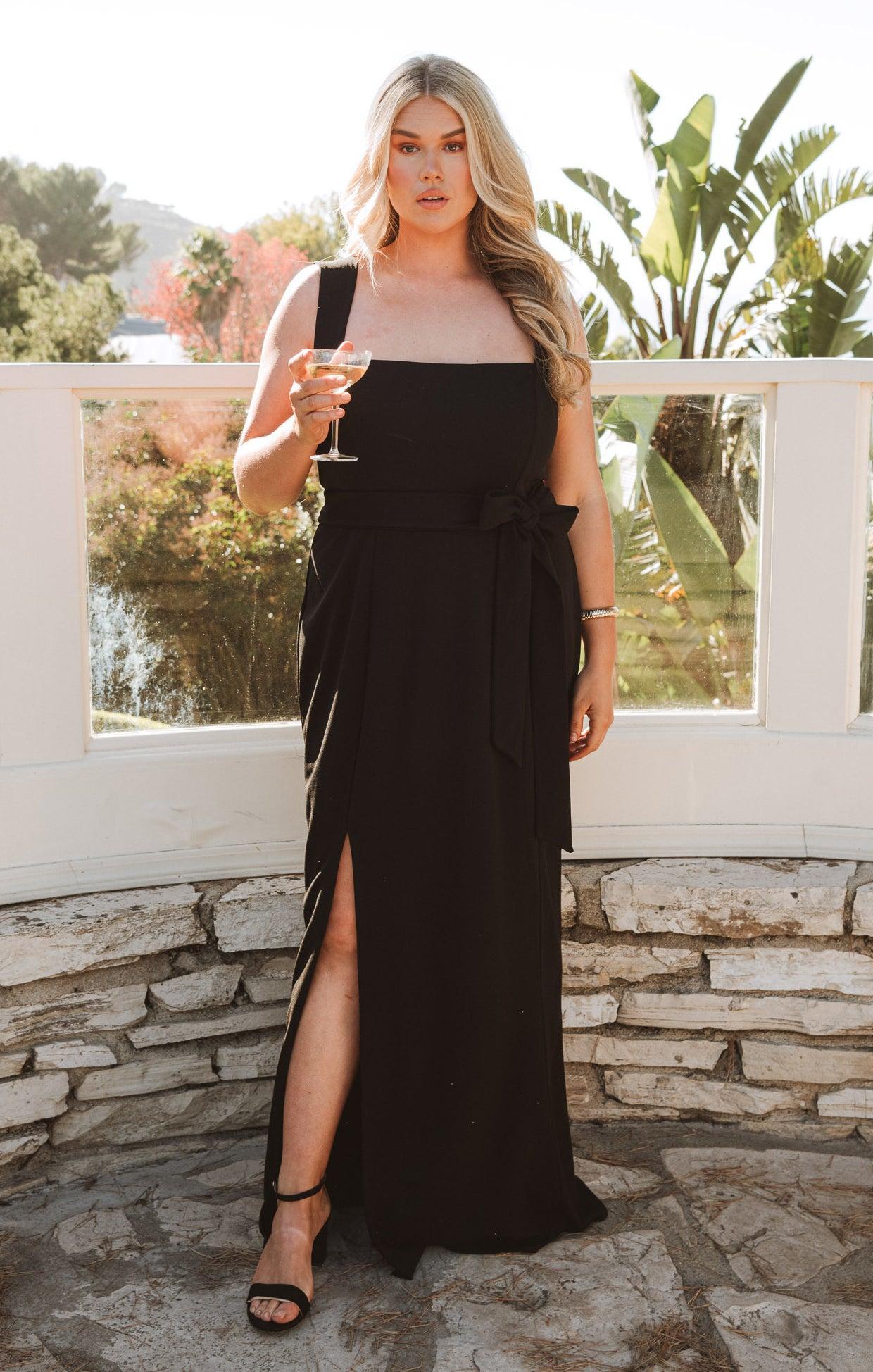 Paris Gown ~ Black Stretch Product Image