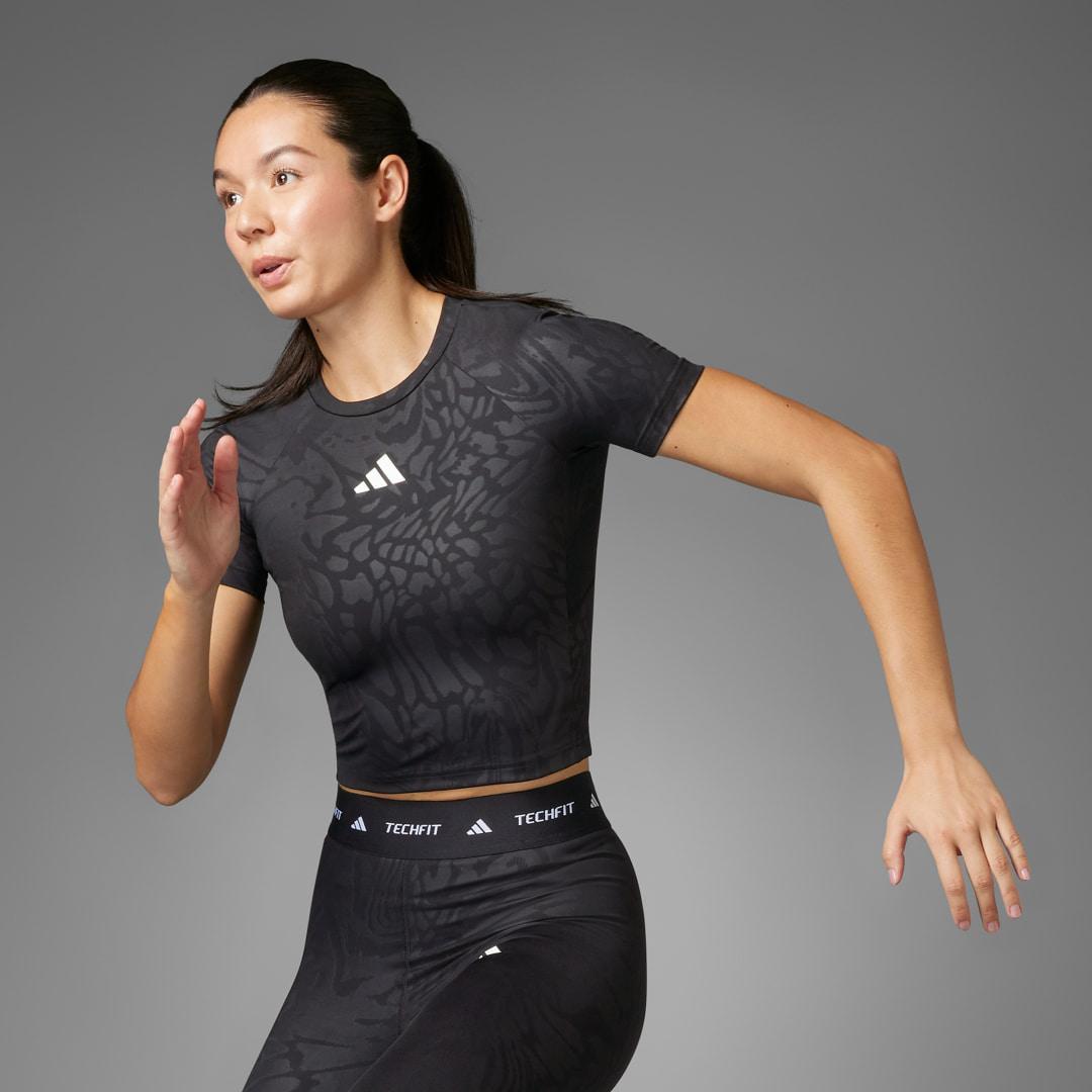 Techfit Printed Tee Product Image