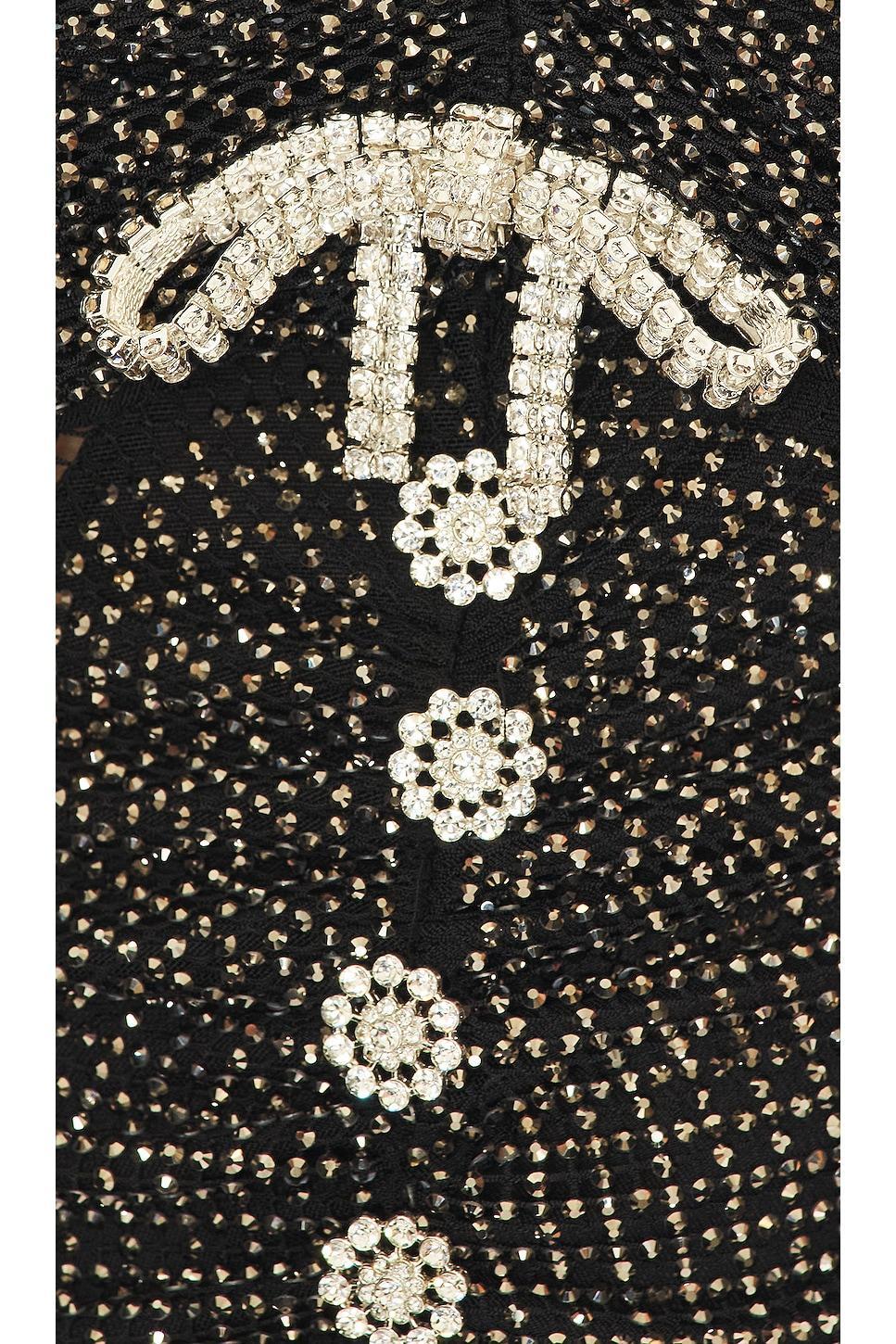 Diamante Midi Dress self-portrait Product Image