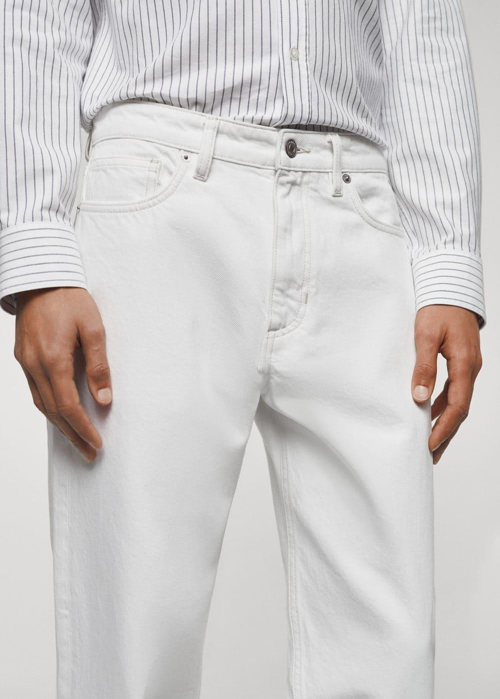 Mango Mens Tapered-Fit Jeans Product Image