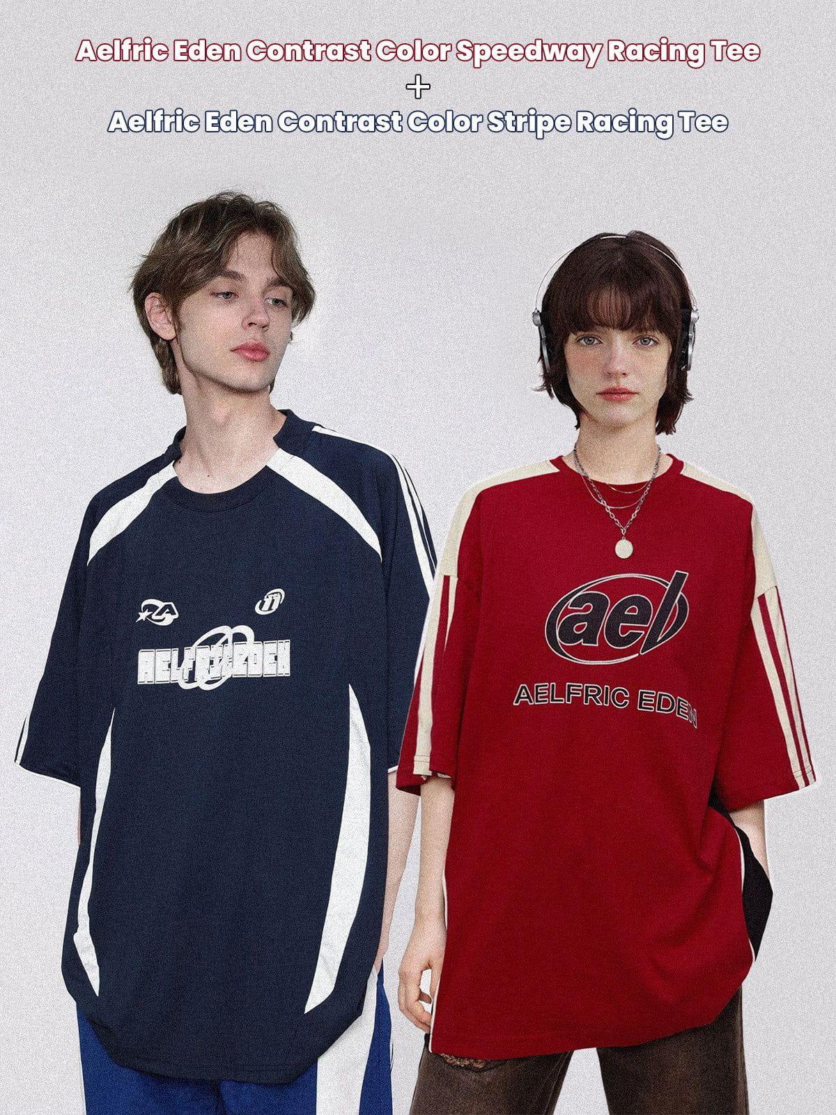 Aelfric Eden Color Block Speedway Tee Product Image