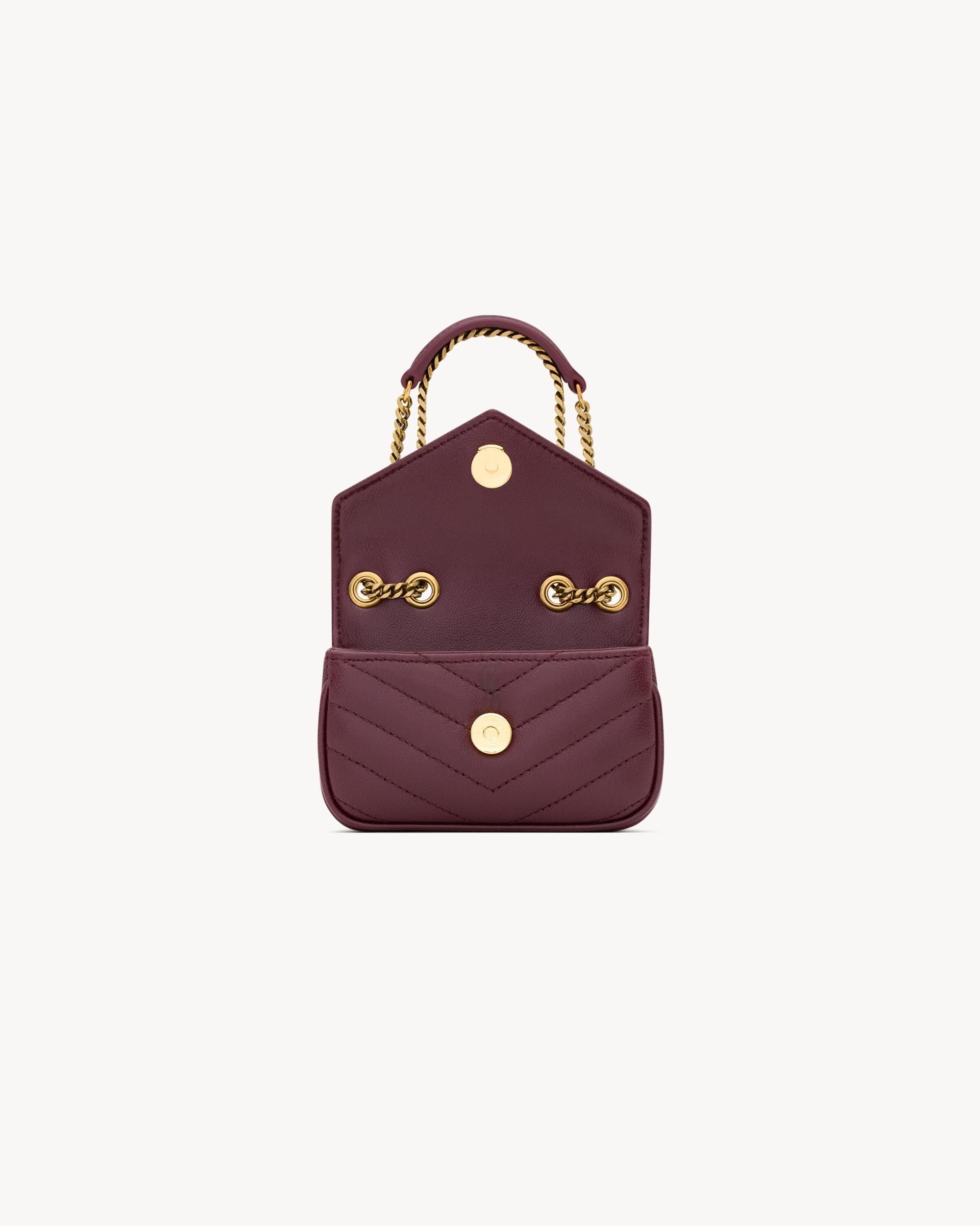 LOULOU micro bag in lambskin Product Image