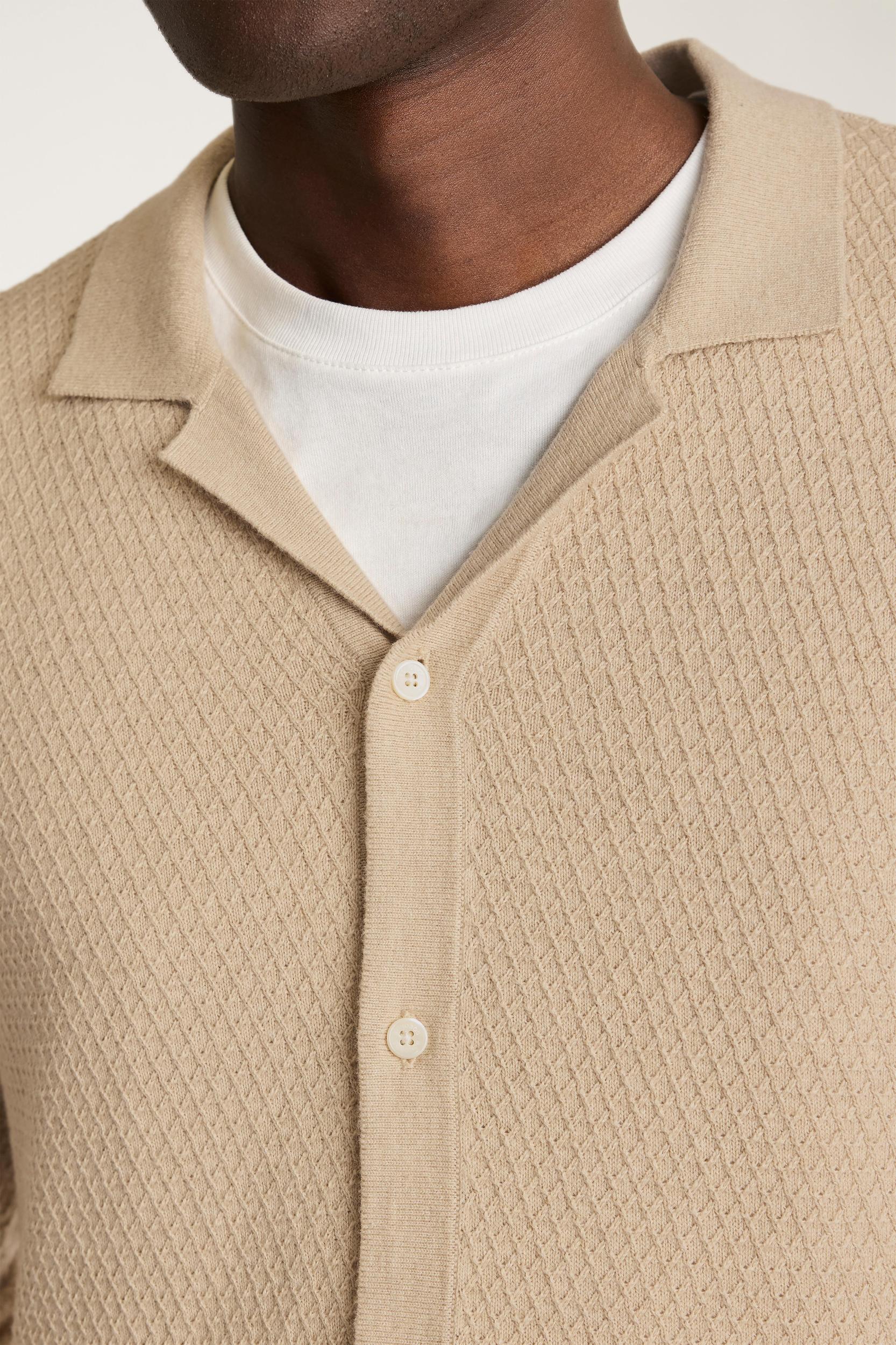 Hudson Long Sleeve Sweater Polo Product Image