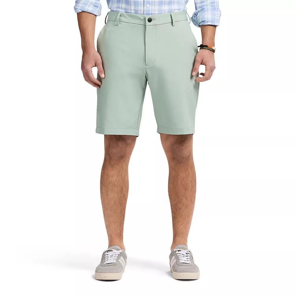 Men's IZOD Traveler Shorts, Size: 40, White Green Product Image