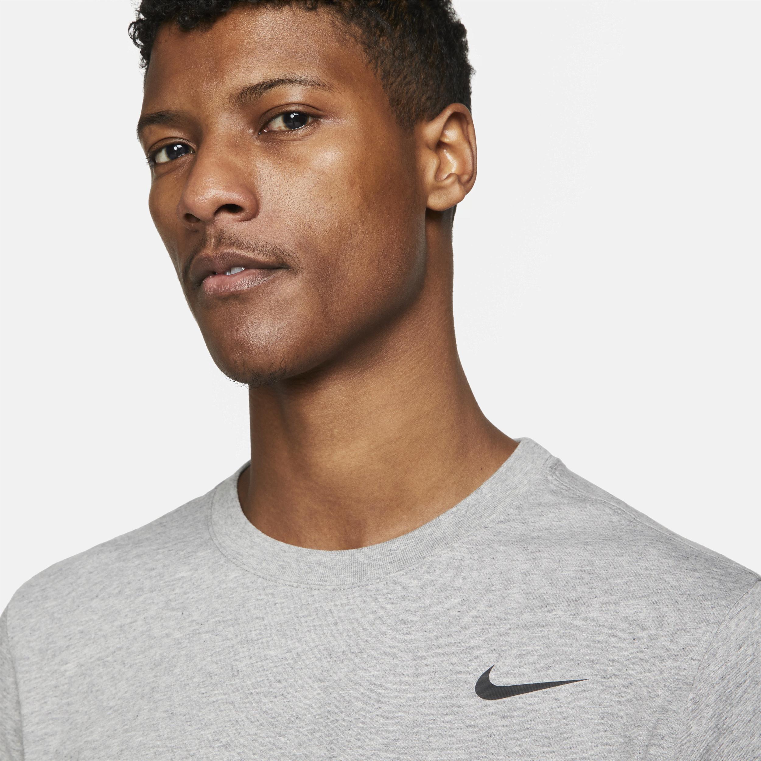 Men's Nike Dri-FIT Training Tee, Size: XL, Carbon Grey Product Image